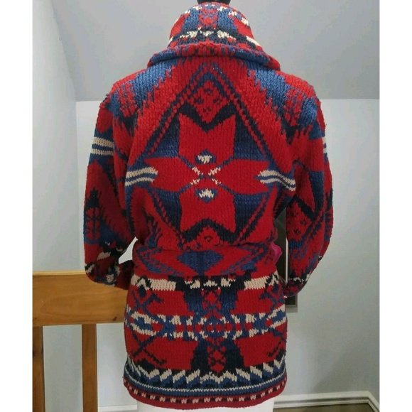 ☆SOLD☆ Ralph Lauren Shawl Collar Cardigan Sweater - Picture 3 of 8